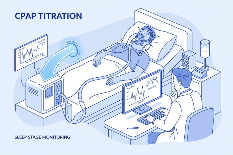 Titulação de CPAP
